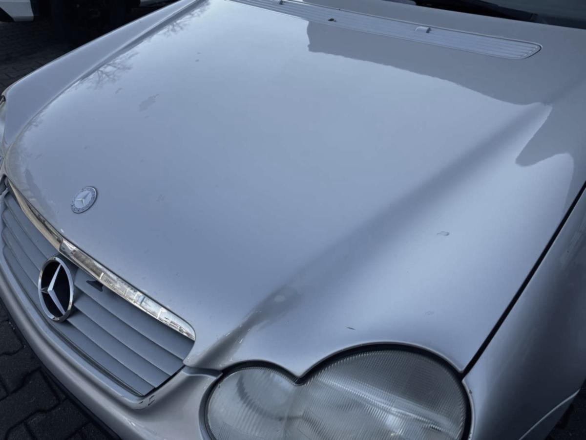 Mercedes Sportcoupe CL203 original Motorhaube 744 Brillantsilber Bj.2003